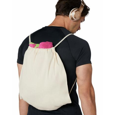Baby Canvas Cotton Drawstring Backpack-SG BAGS