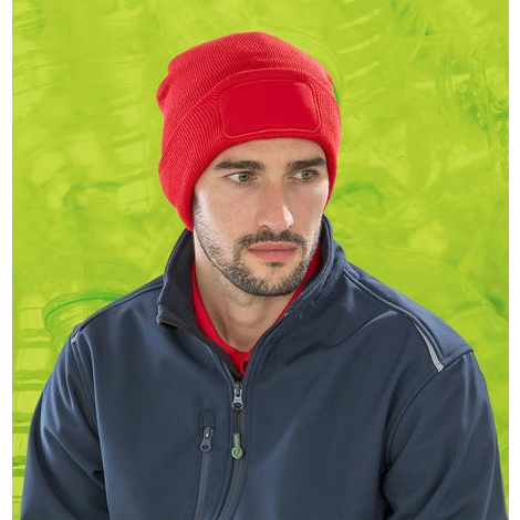 Recycled Thinsulate Printers Beanie-RESULT GENUINE RECYCLED